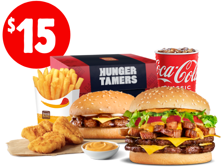2 for $26: Bacon Deluxe™ Hunger Tamers Meal