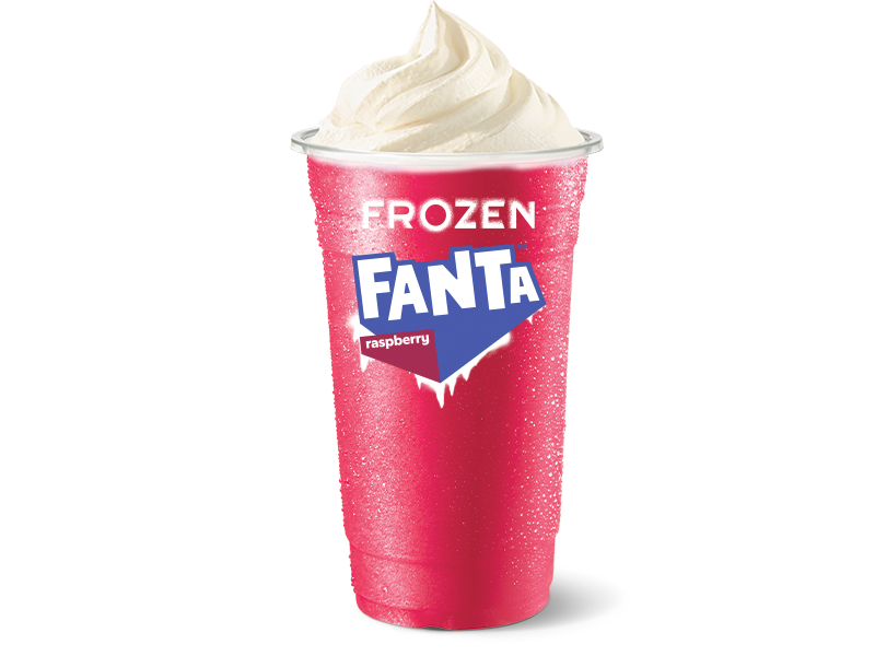 Frozen Fanta® Raspberry Spider