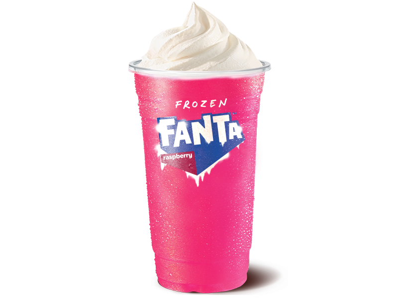 Frozen Fanta® Raspberry Spider