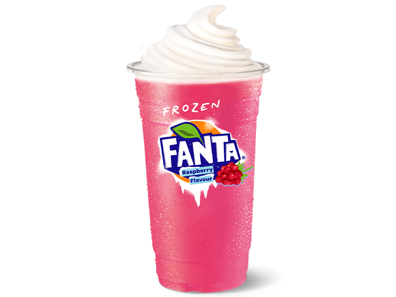 Frozen Fanta® Raspberry Spider