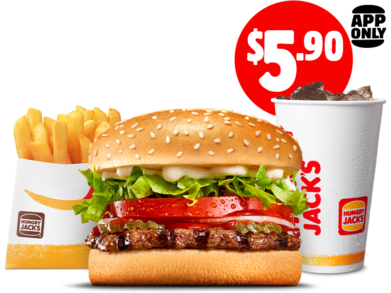 $5.90 Whopper® Junior Small Value Meal