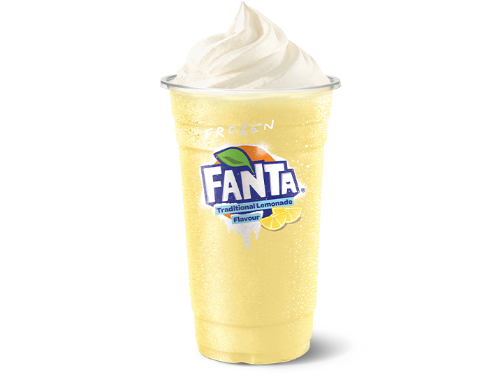 Frozen Fanta® Traditional Lemonade Spider