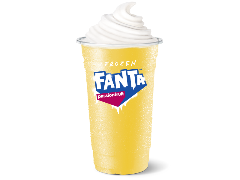 Frozen Fanta® Passionfruit Spider