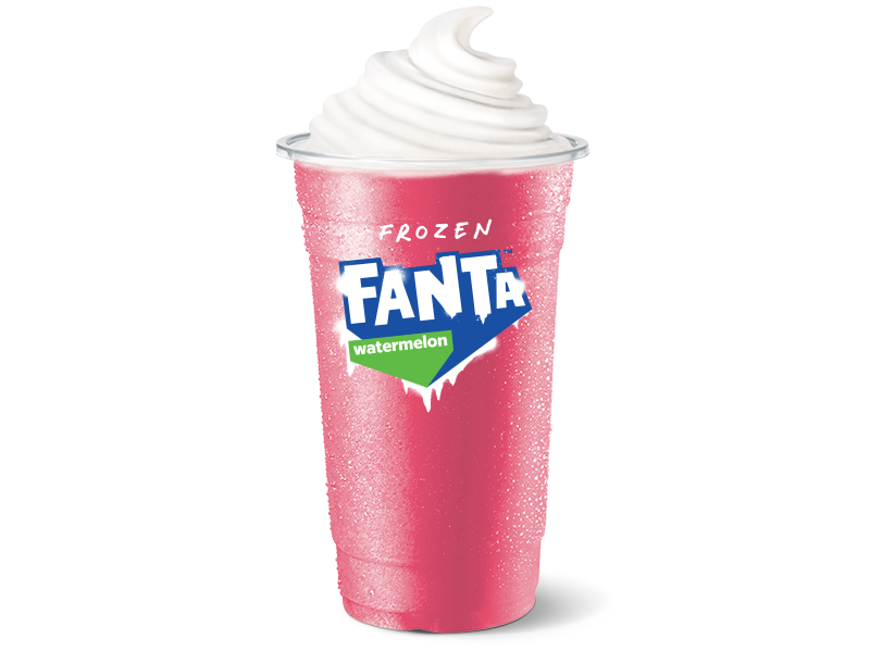 Frozen Fanta® Watermelon Spider