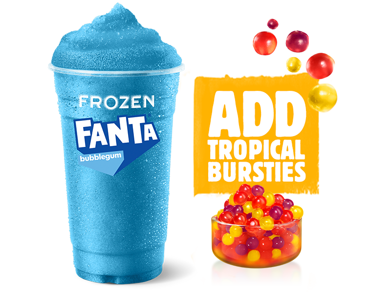 Frozen Fanta® Bubblegum